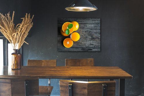 Bild Orange detail - 90 x 70 cm
