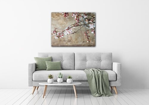Bild Pink blossom - 90 x 70 cm