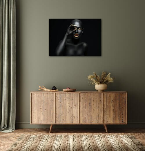 Bild Gold woman - 70 x 50 cm