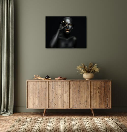 Bild Gold woman - 90 x 70 cm