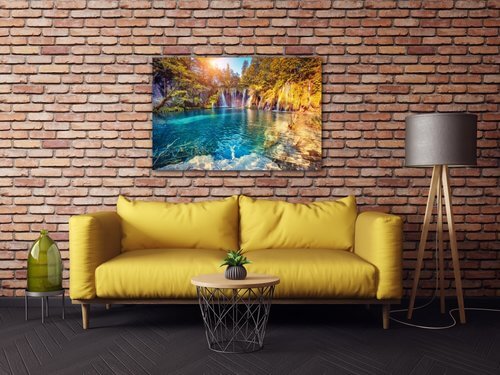 Bild Beautiful waterfalls - 90 x 60 cm