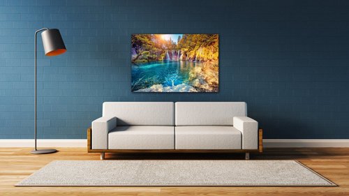 Bild Beautiful waterfalls - 90 x 60 cm