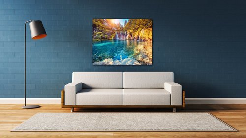 Bild Beautiful waterfalls - 90 x 70 cm