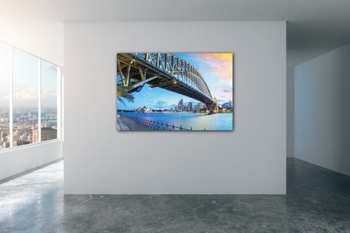 Bild City lights - 60 x 40 cm