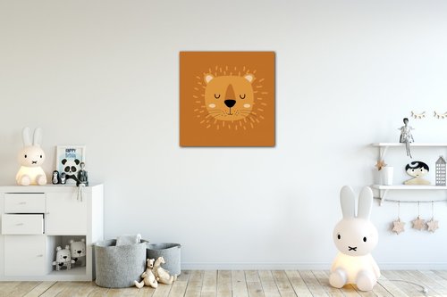 Obraz Little lion - 30 x 30 cm