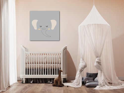 Obraz Little elephant - 30 x 30 cm