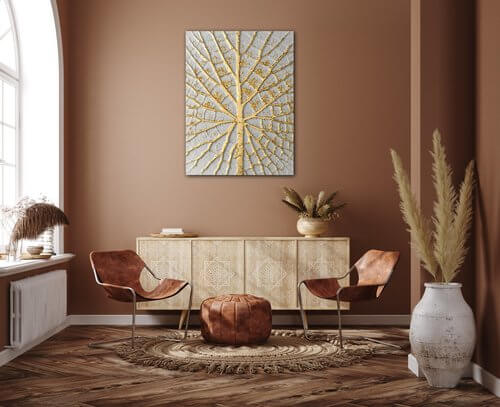 Bild Leaf structure - 30 x 40 cm