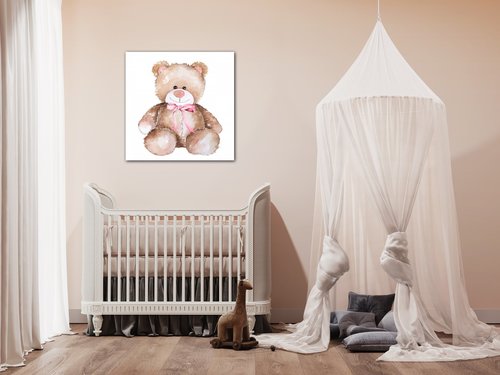 Obraz Cute little bear2 - 30 x 30 cm