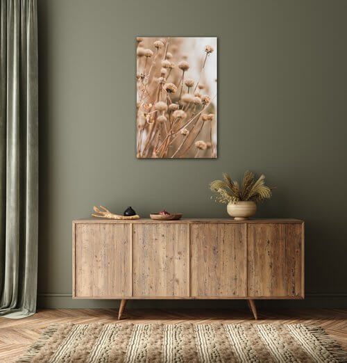 Bild Scandinavian style dry grass - 60 x 90 cm