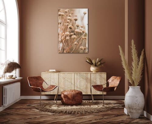 Bild Scandinavian style dry grass - 60 x 90 cm