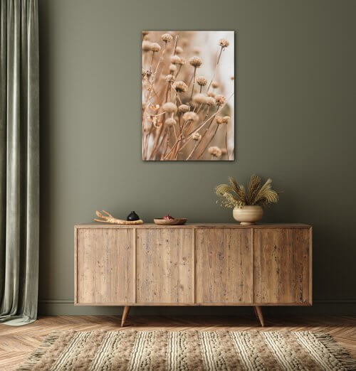Bild Scandinavian style dry grass - 50 x 70 cm