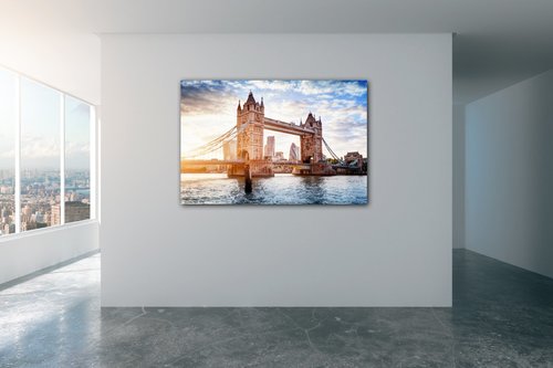 Bild Tower Bridge London - 90 x 60 cm
