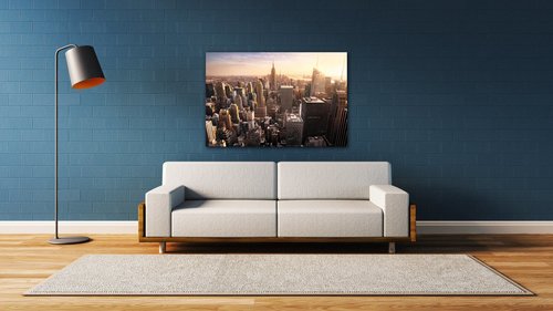 Bild New York skyscrapers - 60 x 40 cm