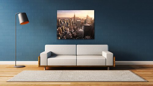 Bild New York skyscrapers - 90 x 70 cm