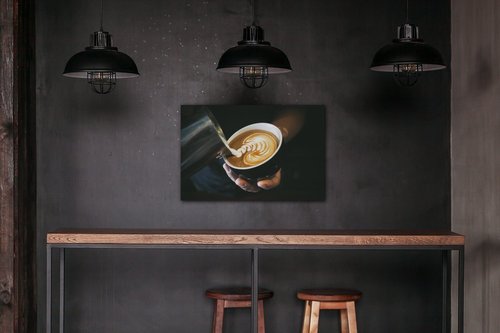 Bild Latte art - 60 x 40 cm