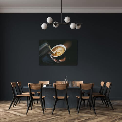 Bild Latte art - 60 x 40 cm