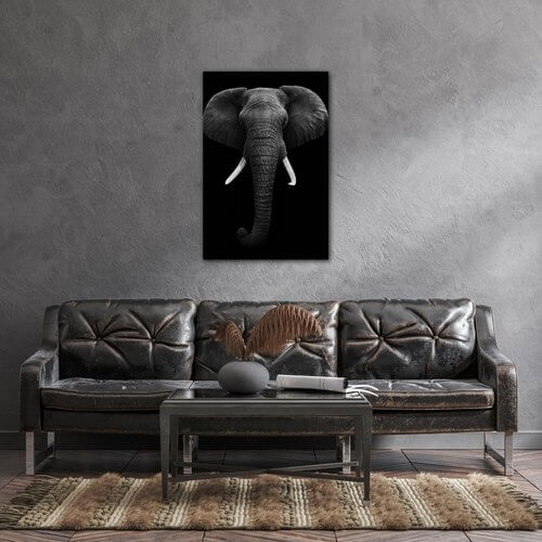 Bild Elephant dark - 60 x 90 cm