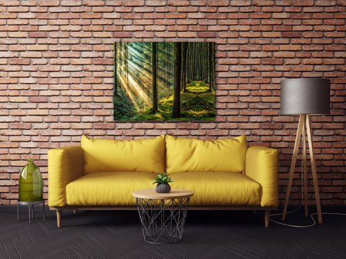 Bild Beautiful forest - 90 x 70 cm