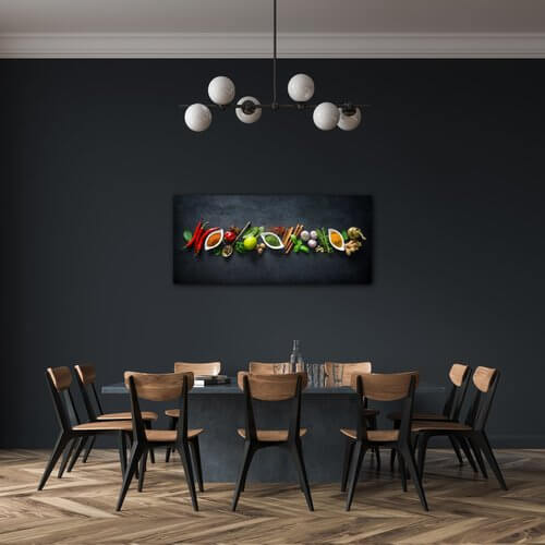 Bild Flavorings and spice - 90 x 40 cm