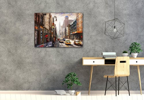 Bild New York Painting - 70 x 50 cm