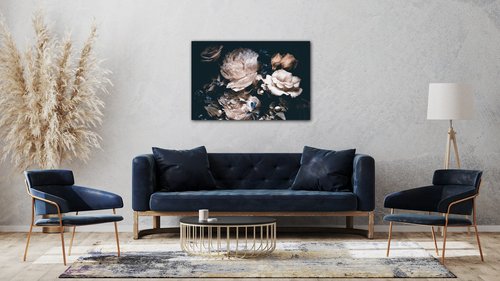 Bild Peonies and flowers - 60 x 40 cm