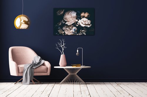 Bild Peonies and flowers - 60 x 40 cm
