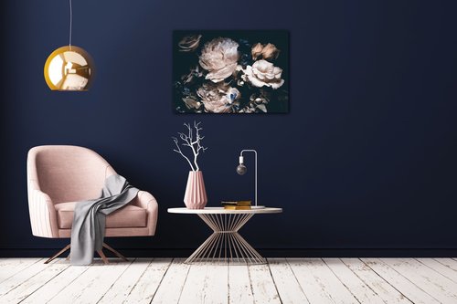 Bild Peonies and flowers - 70 x 50 cm