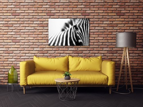 Bild Zebra detail - 60 x 40 cm