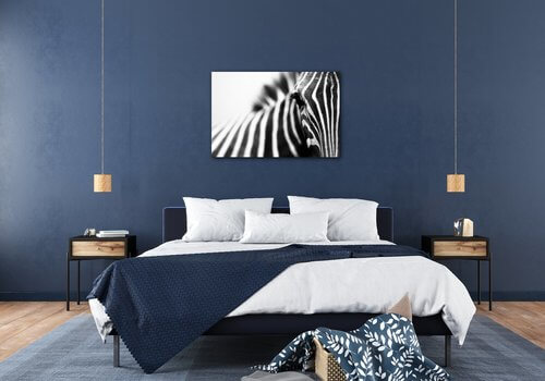 Bild Zebra detail - 60 x 40 cm