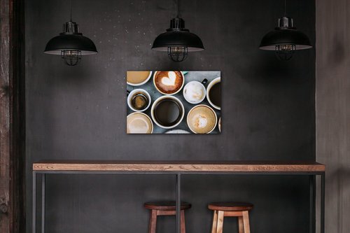 Bild Coffee types - 60 x 40 cm