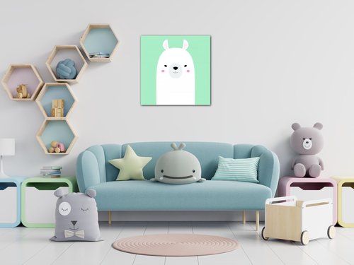 Obraz Cute animal - 50 x 50 cm