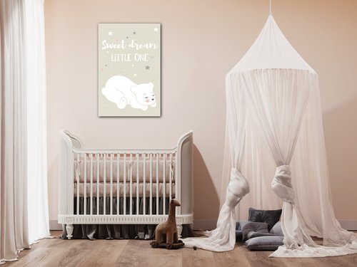 Obraz Sweet dream light green - 20 x 30 cm