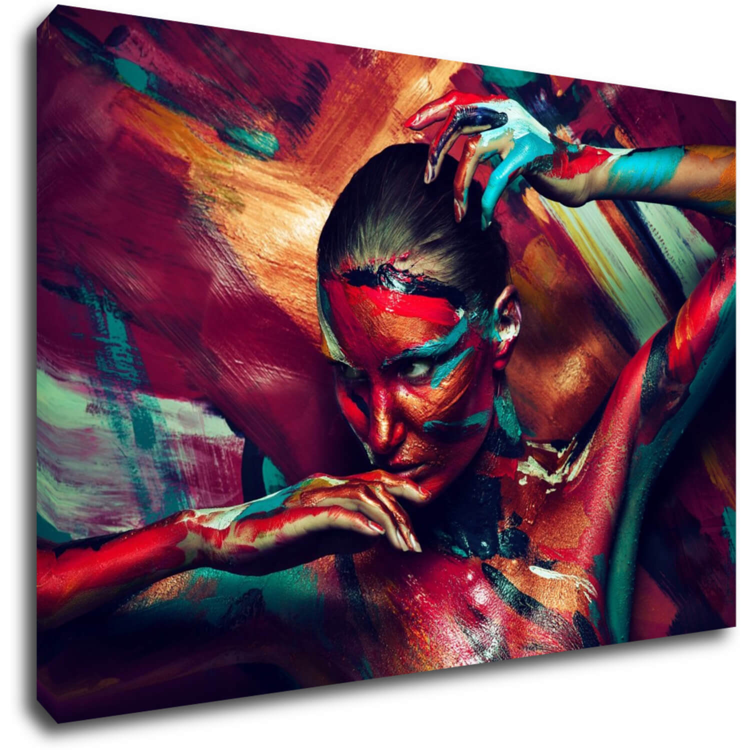 Bild Colorful woman - 60 x 40 cm