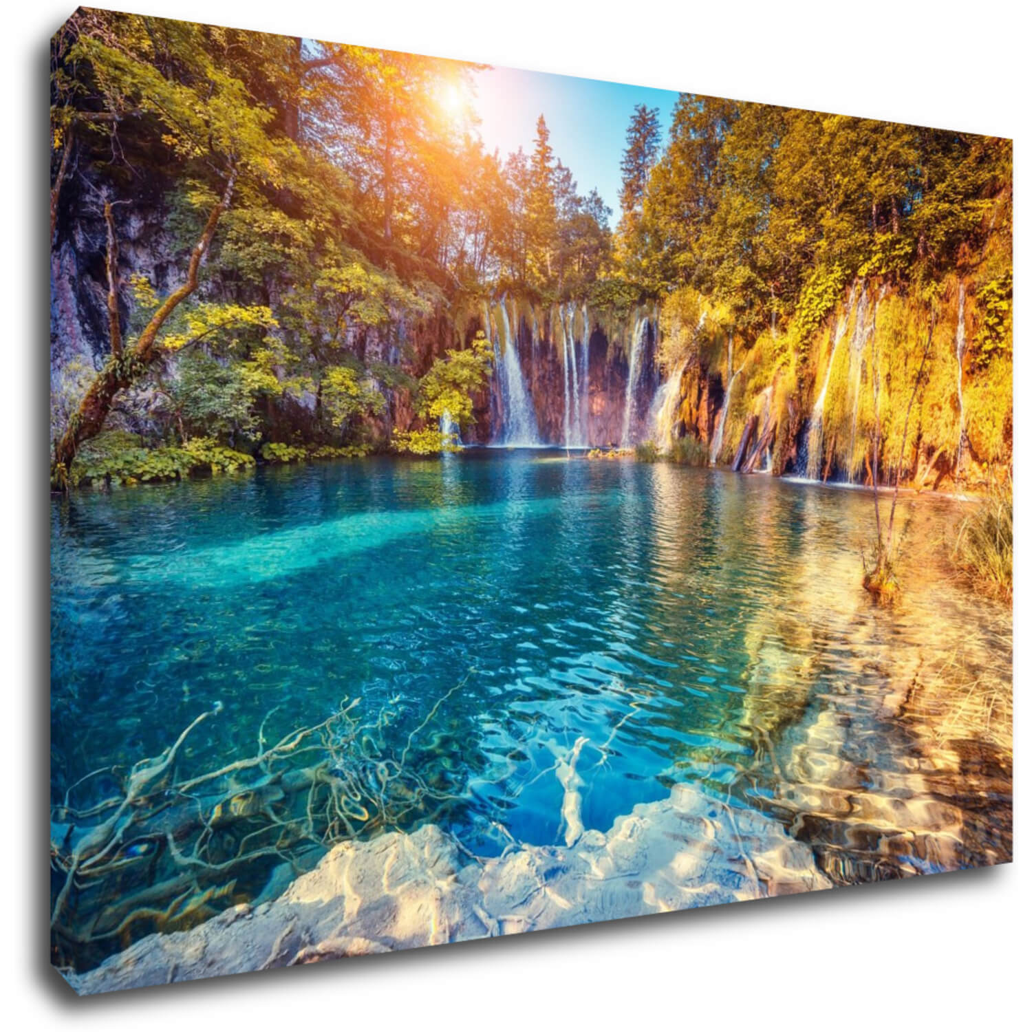 Bild Beautiful waterfalls - 90 x 60 cm