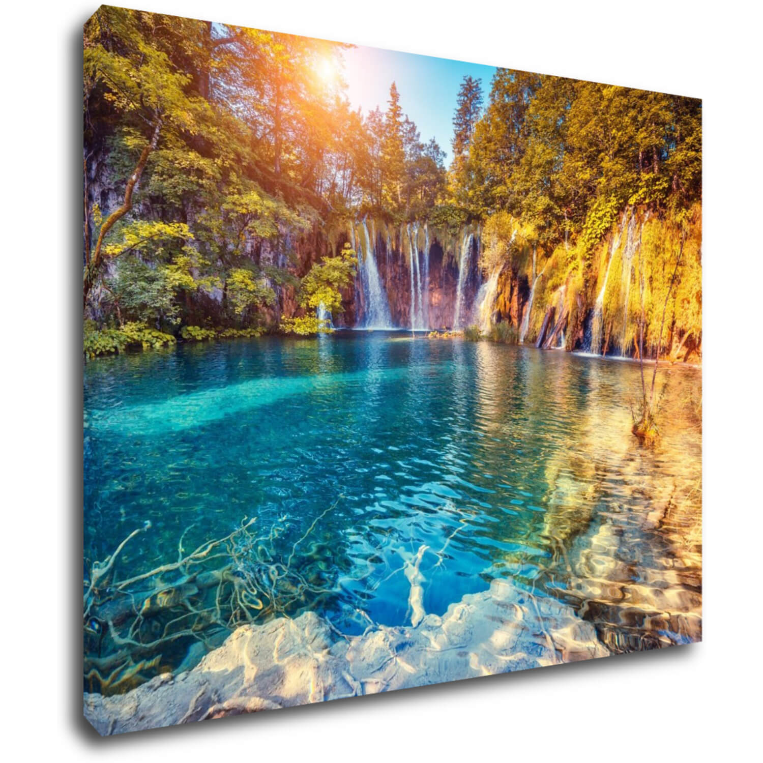 Bild Beautiful waterfalls - 90 x 70 cm