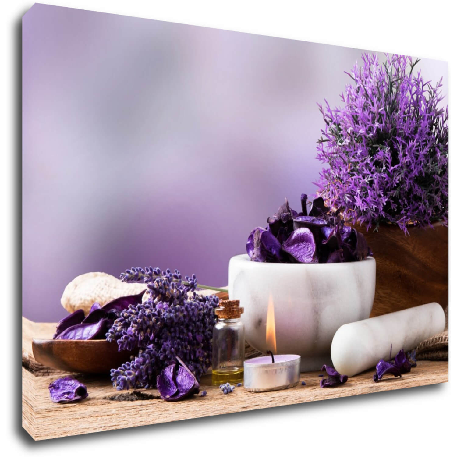 Bild Lavender still life - 90 x 60 cm