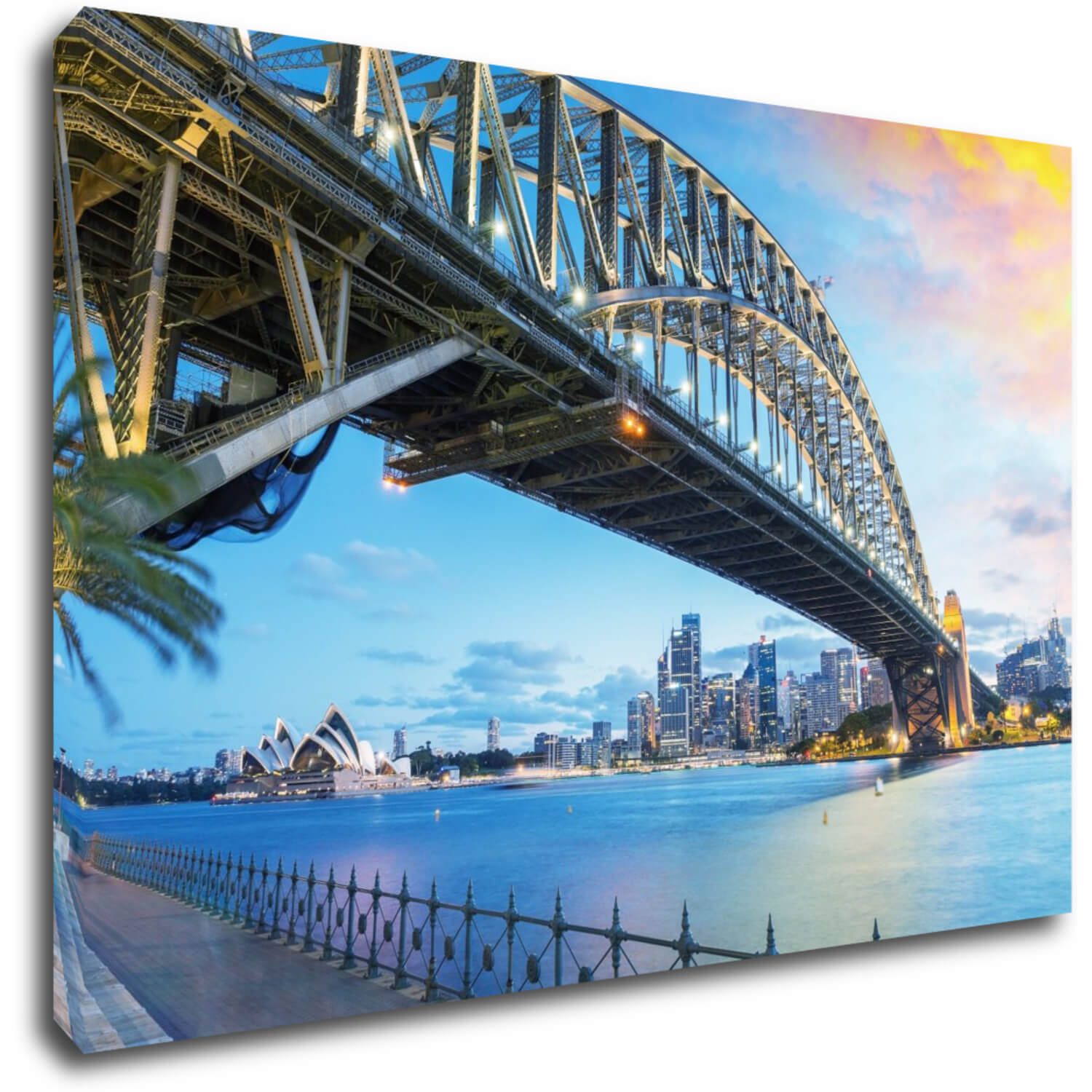 Bild City lights - 60 x 40 cm