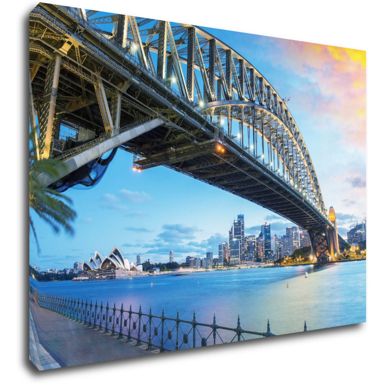 Bild City lights - 70 x 50 cm