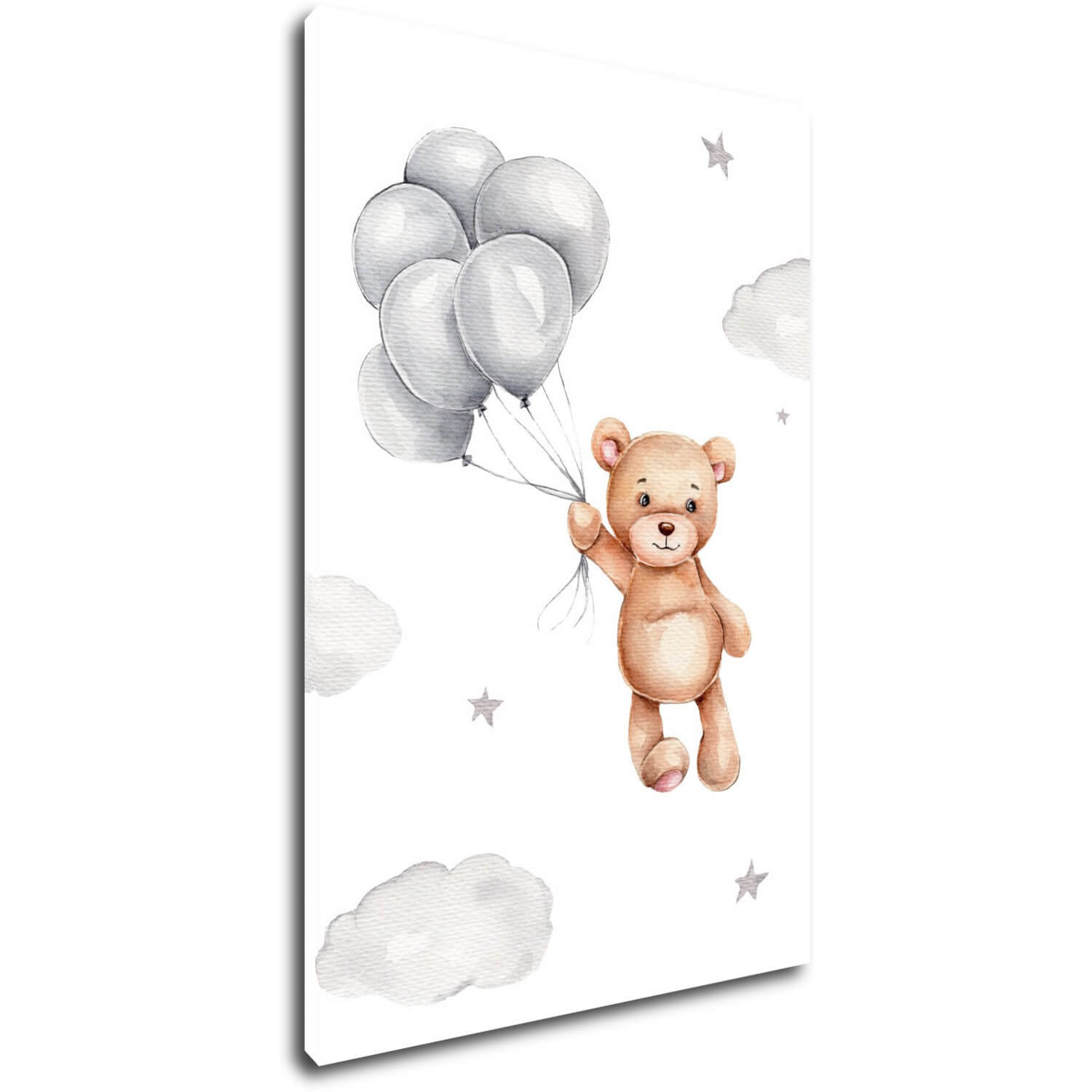 Obraz Bear with balloons - 20 x 30 cm