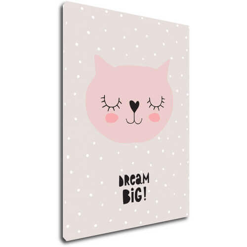 Obraz Kitty Dream Big - 30 x 40 cm