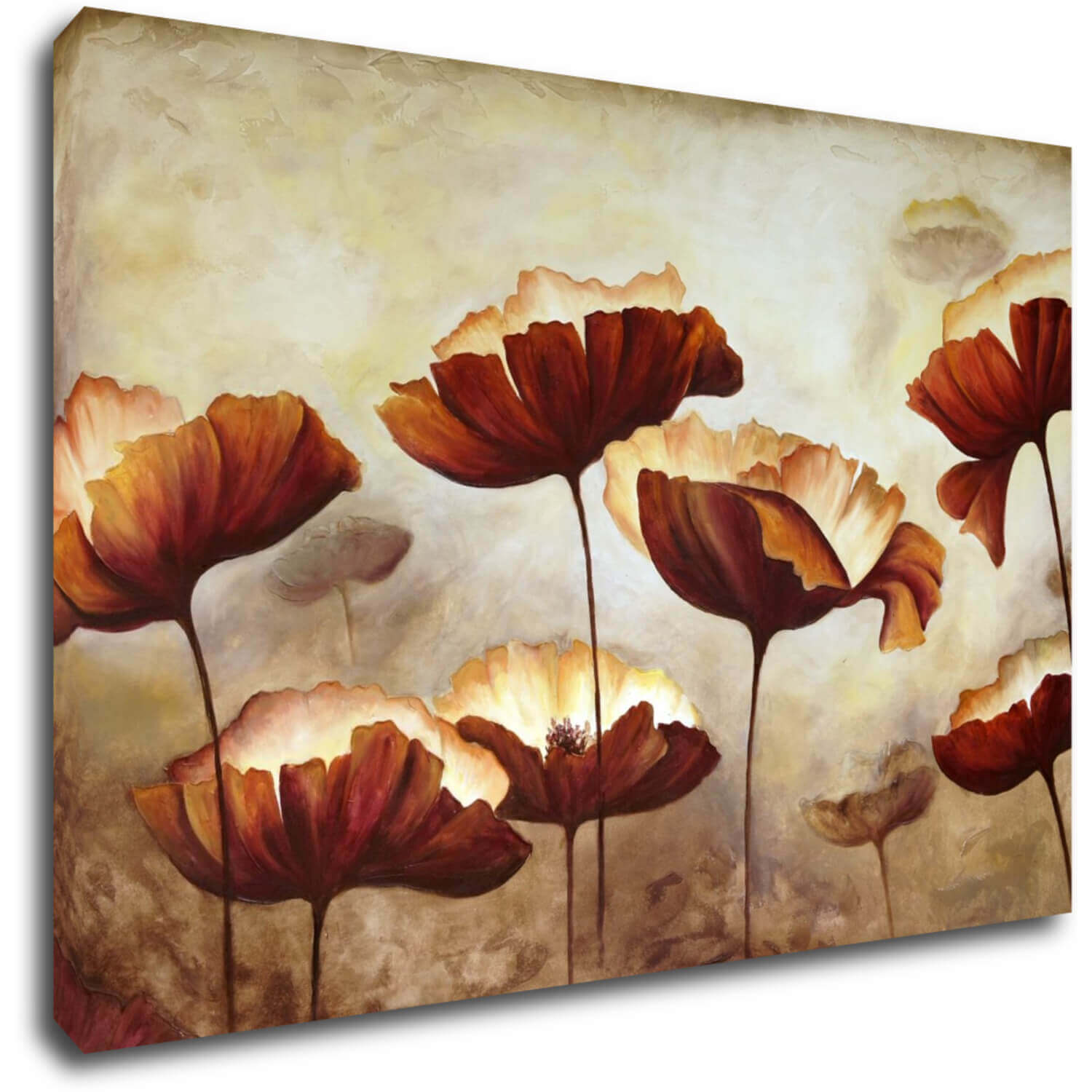 Bild Flowers red and yellow - 30 x 20 cm