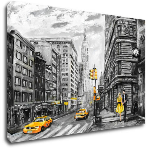 Bild New York Yellow Details