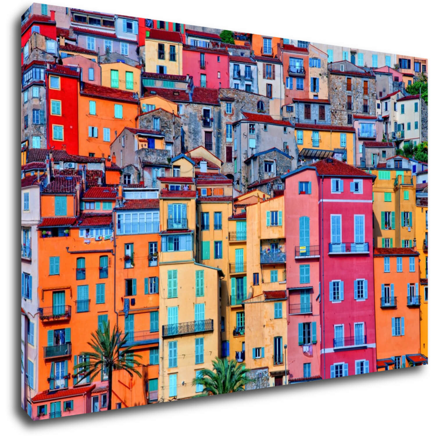 Bild Colorful houses - 60 x 40 cm