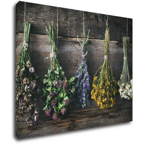 Bild Dry flowers - 90 x 70 cm