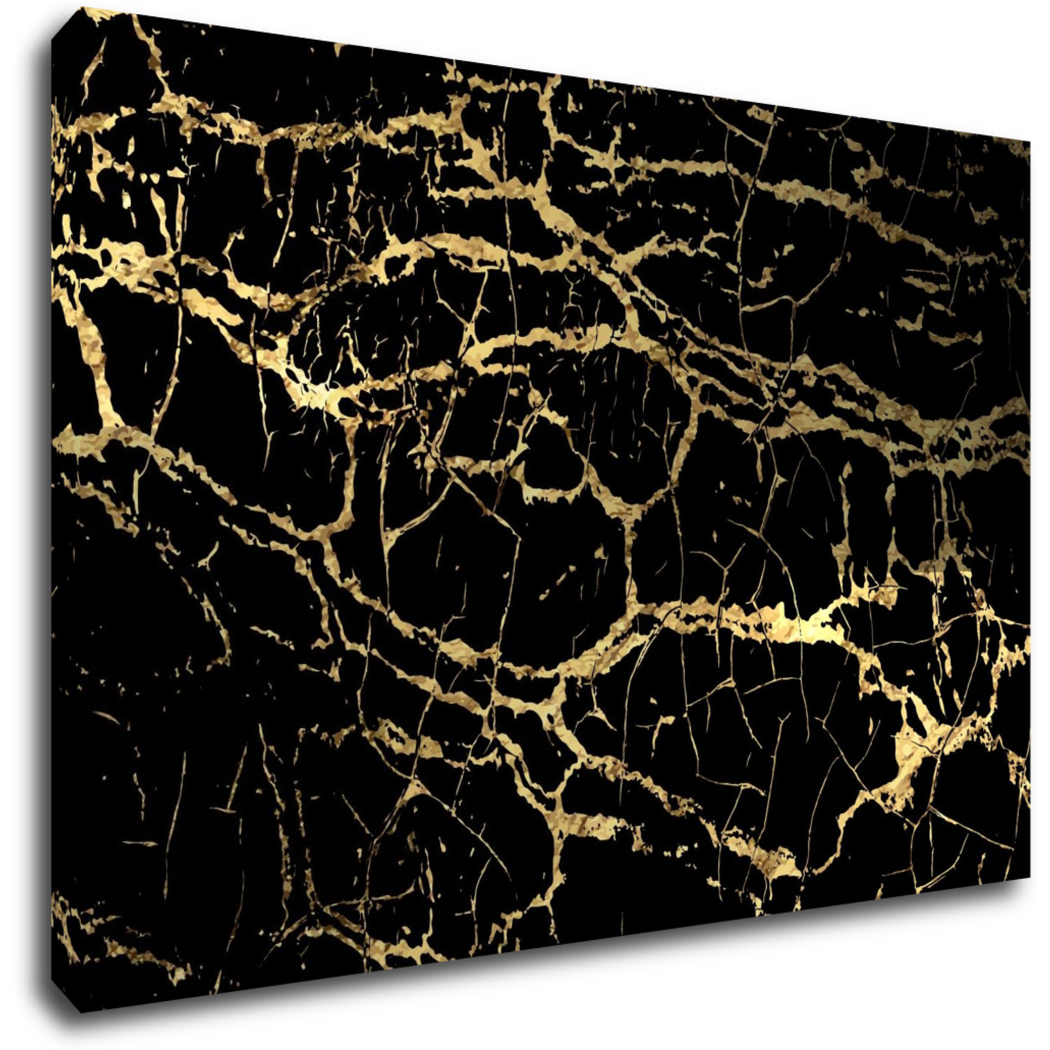 Bild Marble black and gold - 60 x 40 cm