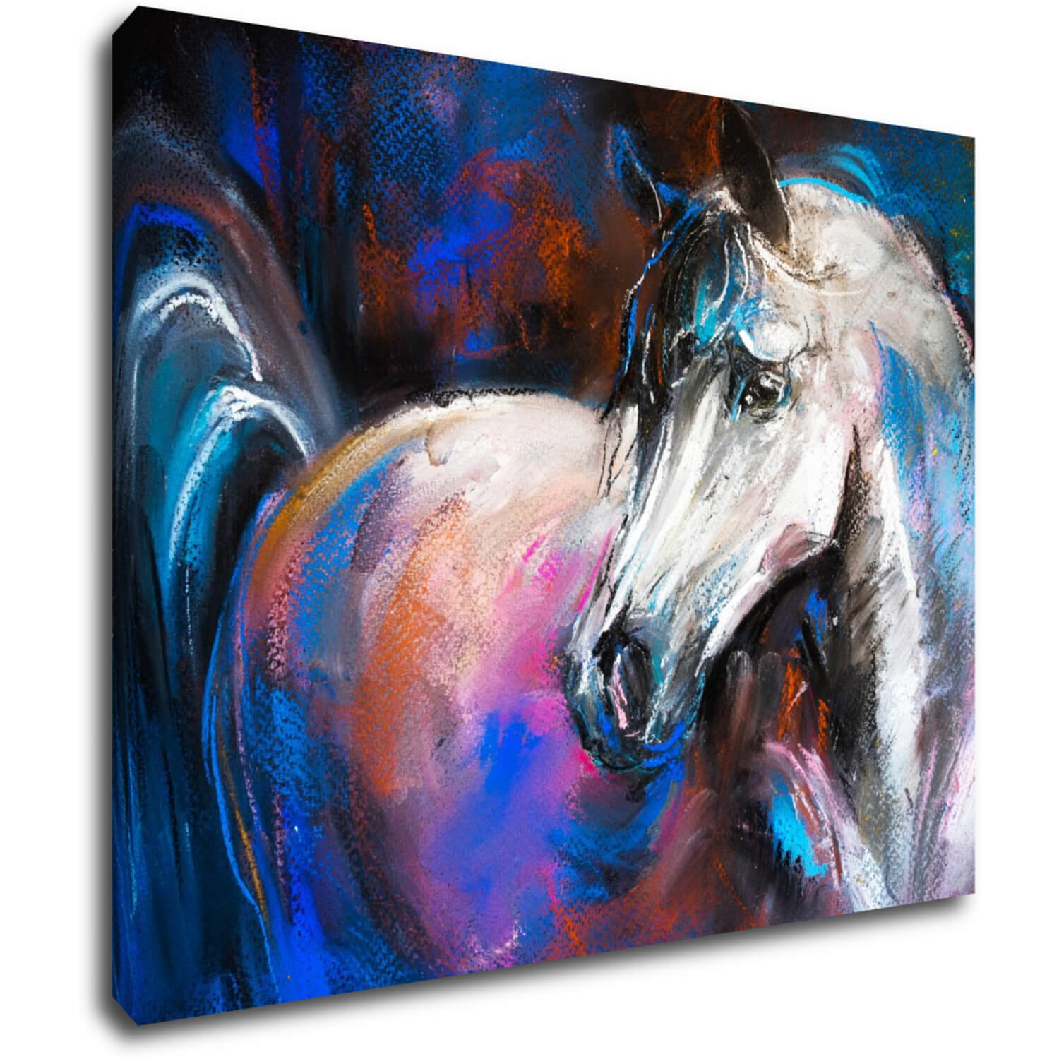 Bild Horse painted - 90 x 70 cm