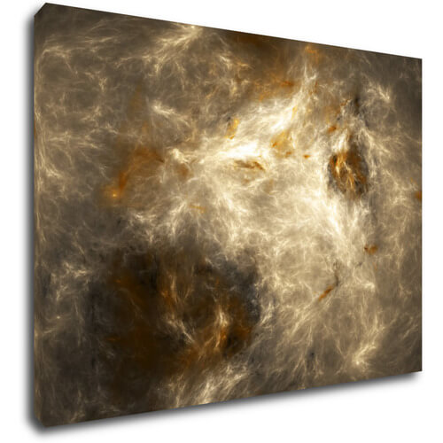 Bild Beige gold abstract - 70 x 50 cm