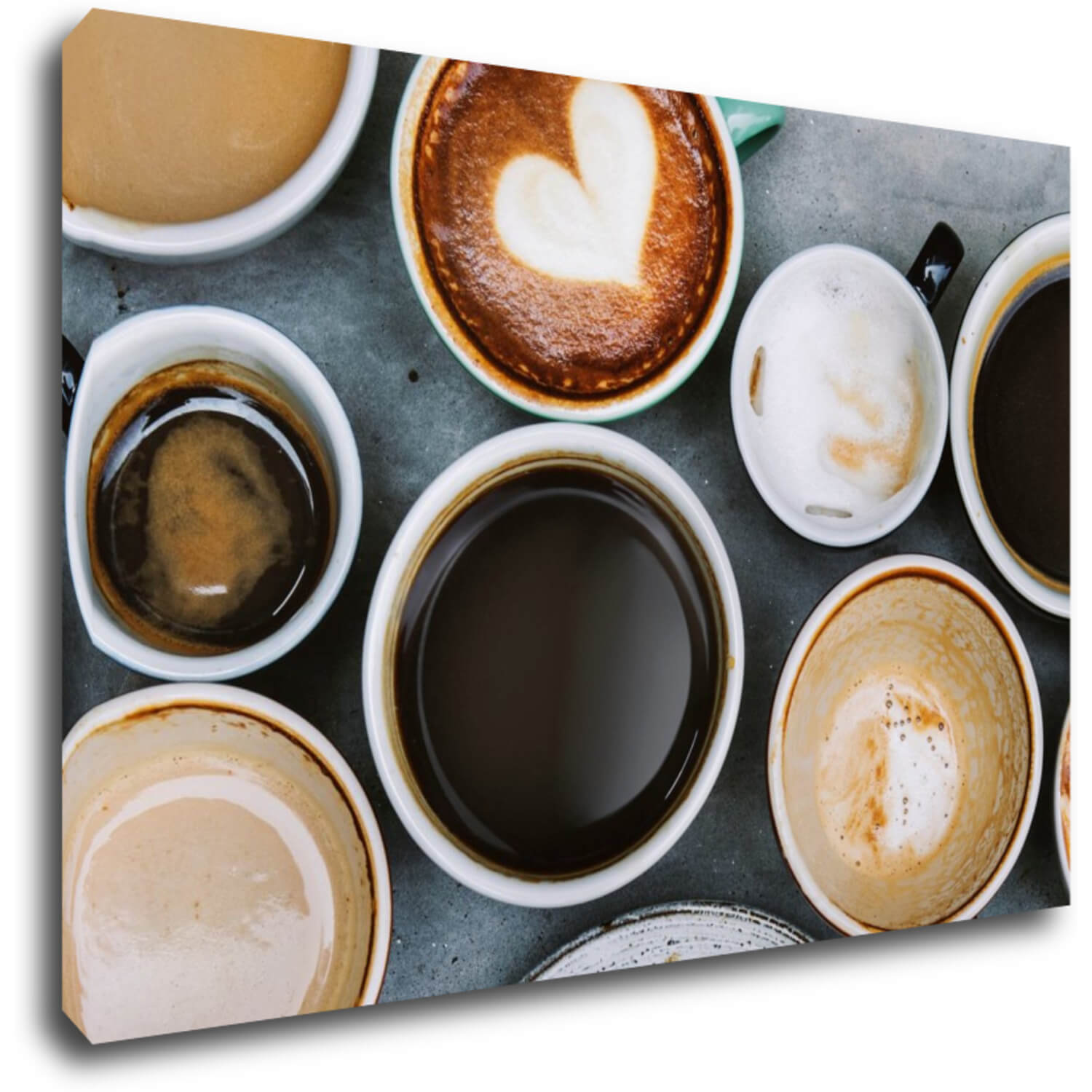 Bild Coffee types - 60 x 40 cm