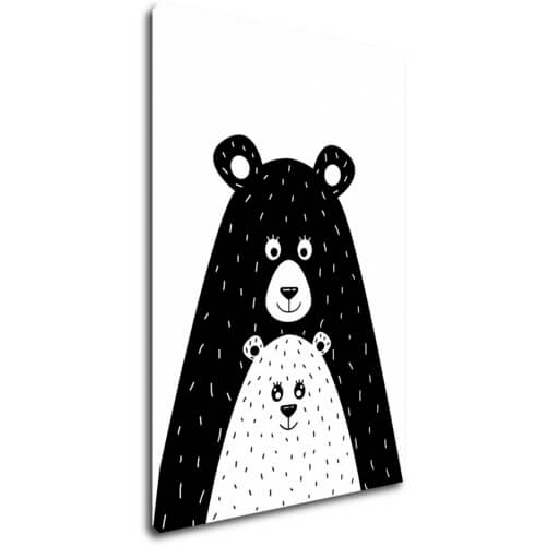 Obraz Bear black