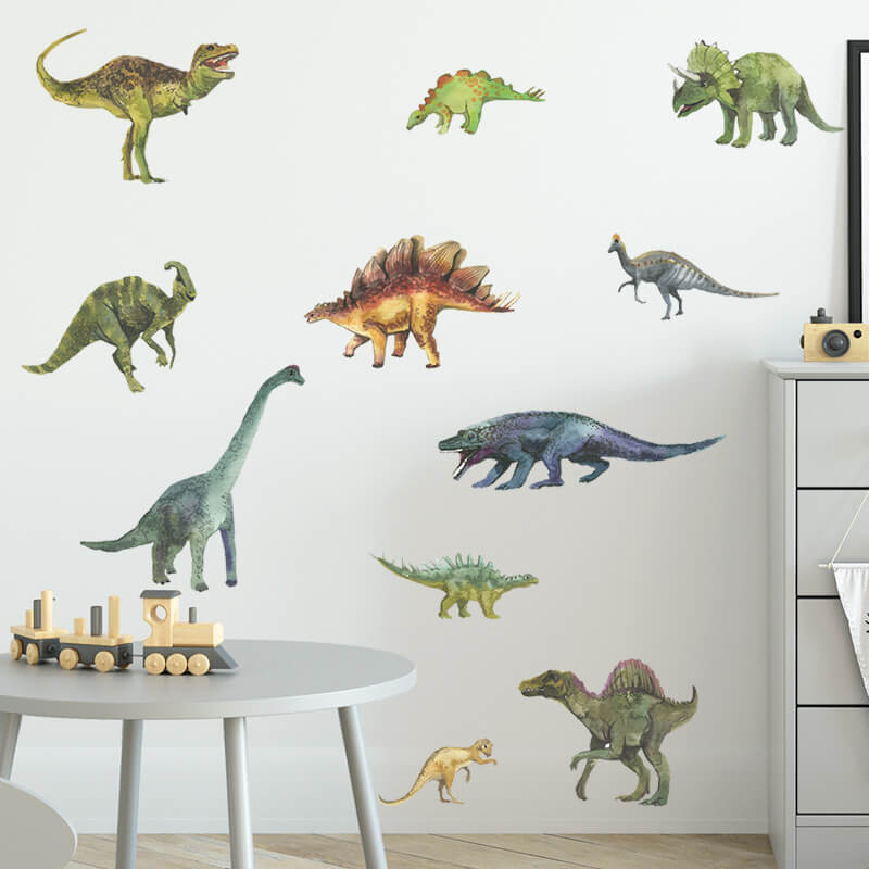 Wandaufkleber für das Kinderzimmer Dinosaurs